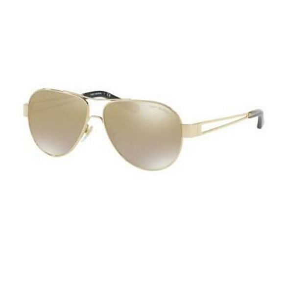 Tory Burch Aviator Style Gold Gradient Lens.